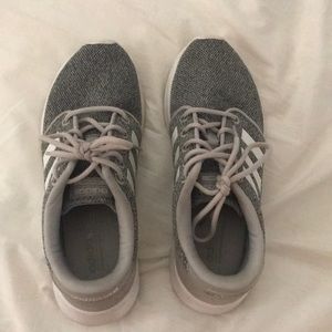 Grey Adidas Neo Shoes Size 6